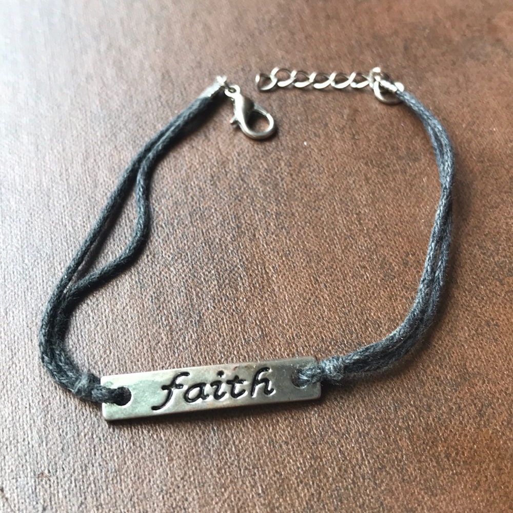 Faith bracelet